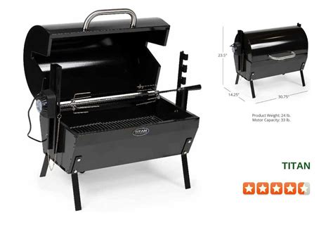 Best Charcoal Rotisserie Grill For Even Cooked Smoky Meat