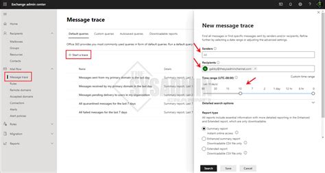How To Use Message Trace In Office 365 Exchange Online