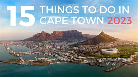 Top 15 Things To Do In Cape Town In 2024 Youtube