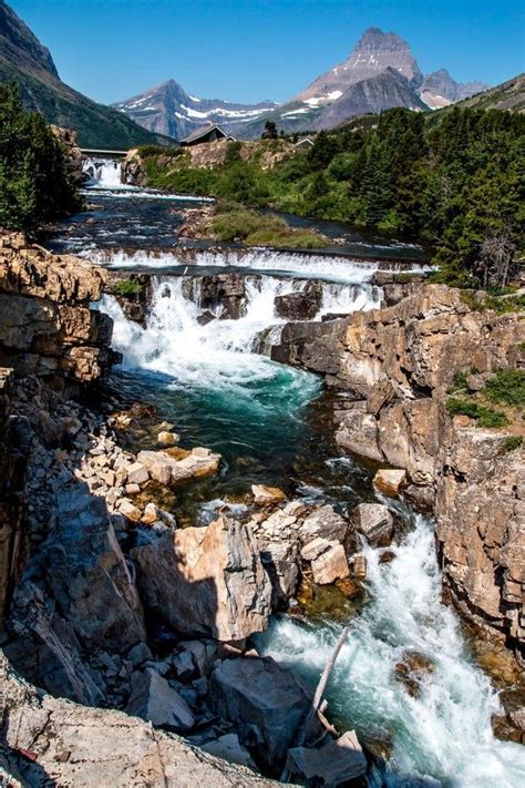 Swiftcurrent Falls British Columbia Canada — By Mimi Paris