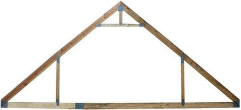 Attic trusses are manufactured in a similar way to standard trusses but due to the increased loading and the lack of full triangulation, often have larger timber sections. 26' Gable Room-in-attic at Menards | Roof trusses, Attic ...
