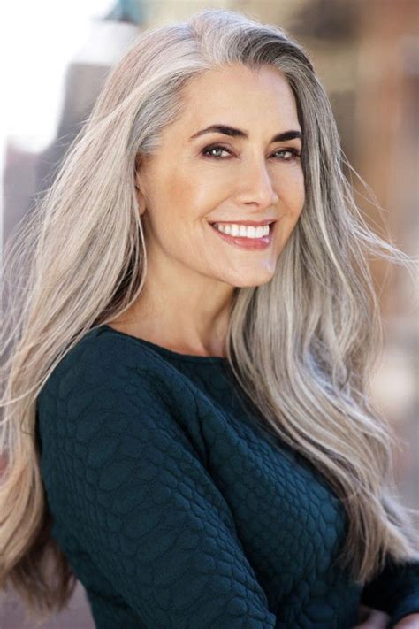 silver agence de top modèles de plus de 40 ans paris grey hair hair long gray hair