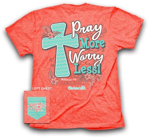 Pray More Christian T-Shirt | Christian tshirts, Christian tee shirts, Christian clothing