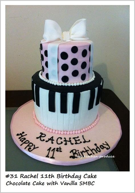 11th Birthday Cakes For Girls 31 Rachels 11th Birthday Cake Cake