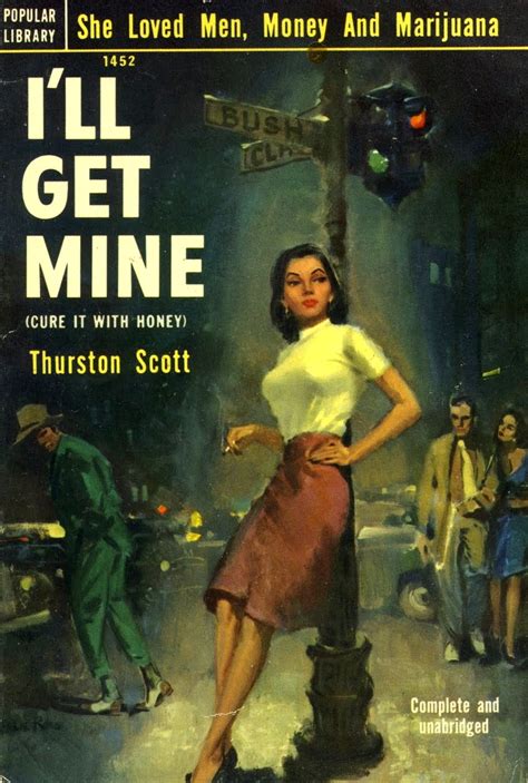 Ill Get Mine Here Are Vintage Pulp Book Covers That Depict Loose Women Getting High
