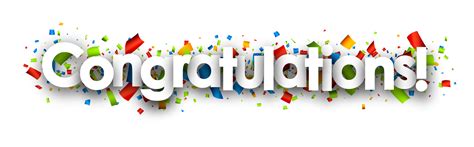 Congratulations Clipart Many Congratulations Many Transparent Free For Images And Photos Finder