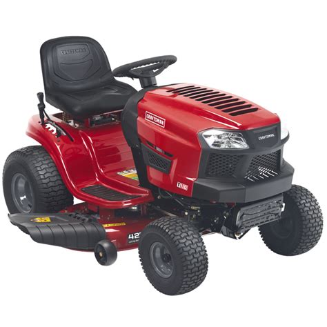 Craftsman T110k 42 In 18 Hp Riding Lawn Mower In The Gas Riding Lawn