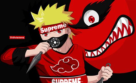 Cool Swag Naruto Supreme Wallpaper