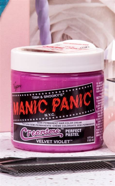 Manic Panic Australia Velvet Violet Creamtone Colour Pastel Hair Colour