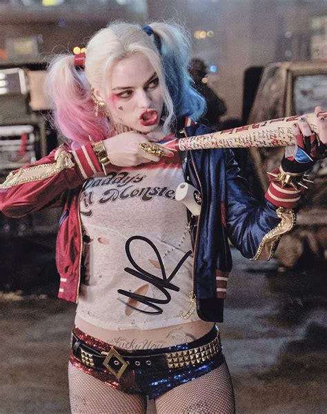 Margot Robbie Autograph Signed 8x10 Photo Suicide Squad At Amazons Entertainment Collectibles Store