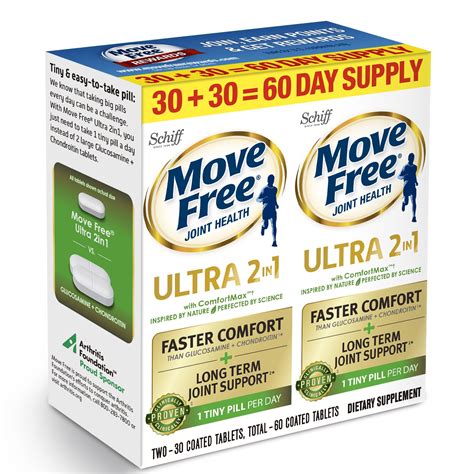 Maybe you would like to learn more about one of these? Move Free Ultra 2in1 with Comfort Max, 60 tablet Move Free ...