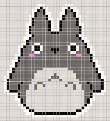Retrouvez tous nos modèles de dessin pixel art : Les petites mailles de Marie: grilles c2c More | Pixel art ...