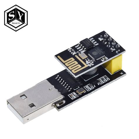 Esp01 Programmer Adapter Uart Gpio0 Esp 01 Adaptaterr Esp8266 Ch340g