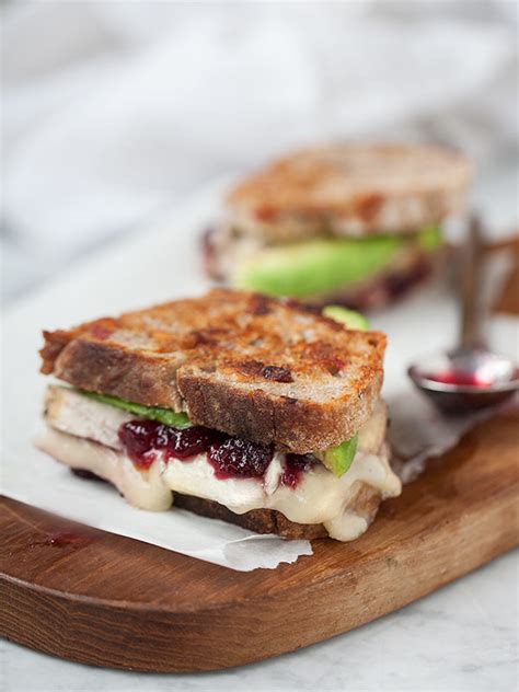 Turkey Cranberry Tea Sandwiches