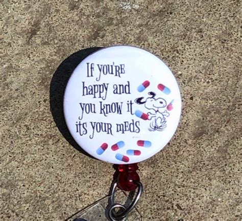 If Youre Happy And You Know It Its Your Meds Humor Medical Etsy