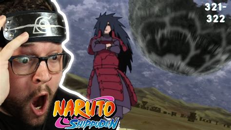 Madara Uchiha Vs Shinobi Alliance Naruto Shippuden Ep 321 322