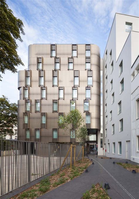 Student Housing And Nursery By Vib Architecture In Paris France