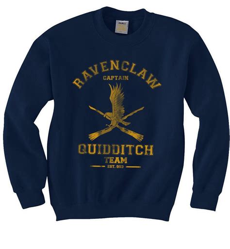 Captain Ravenclaw Quidditch Team Unisex Sweatshirt By Geekspride On