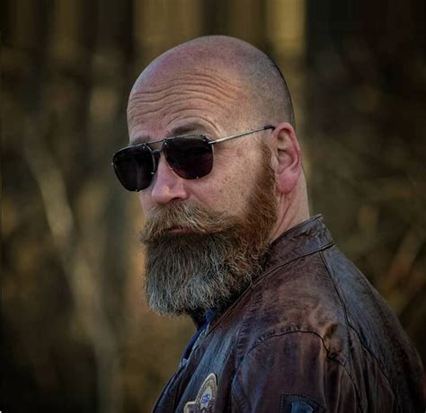 30 Cool Bald Men With Beard Styles Mens Style