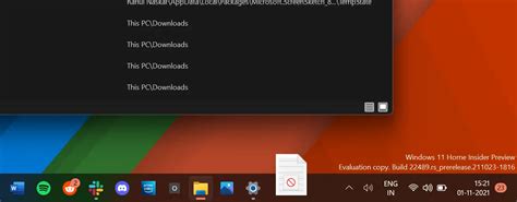 Drag Taskbar Windows 11