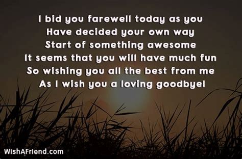 Farewell Wishes Messages And Best Farewell Quotes
