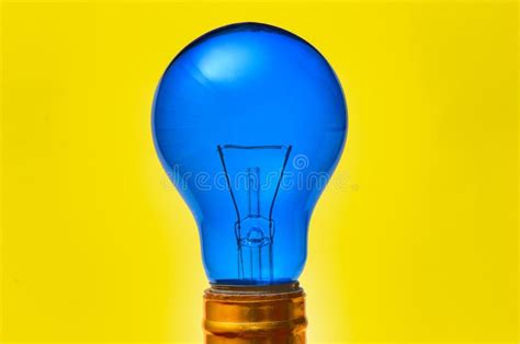 Blue Light Bulb Free Stock Photos And Pictures Blue Light Bulb Royalty