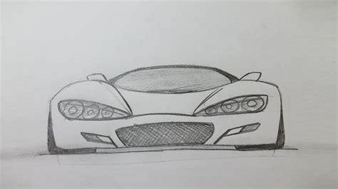 If you like fast cars this tutorial is perfect to learn the concept of drawing cars. How to draw a sports car easy - YouTube