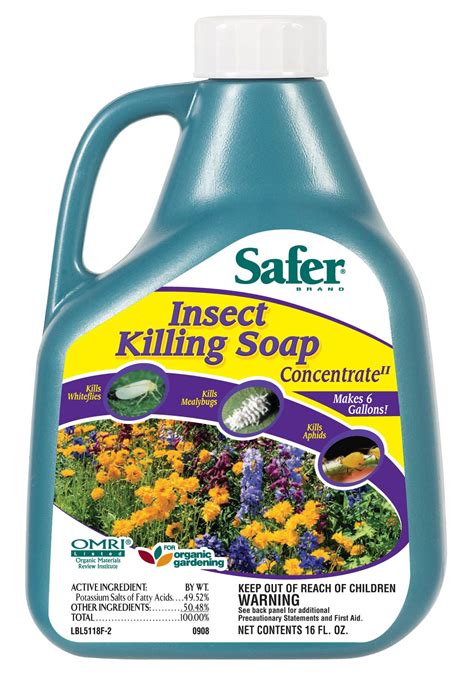 Safer Brand Insect Killing Soap Concentrate 16oz