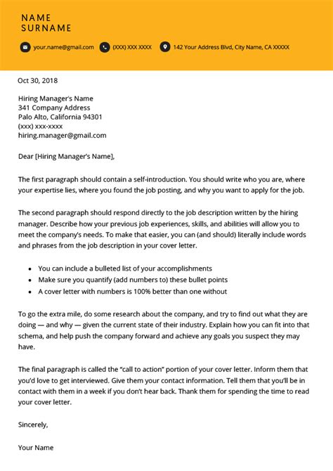 Your resume and cover letter designs don't have to be identical, but they should look similar. Modern Cover Letter Templates | Free to Download | Resume ...