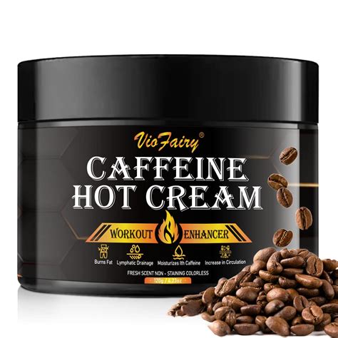 Caffeine Anti Cellulite Hot Cream Body Sculpting Cellulite Workout