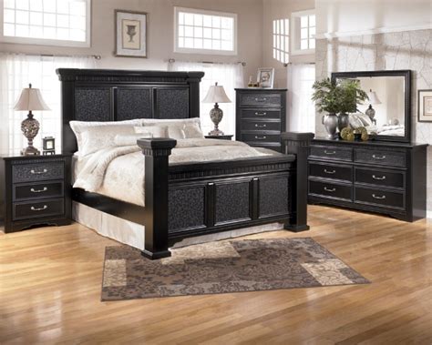 Create a master bedroom with a #farmhouse fresh look! Cavallino Bedroom Set Ashley Furniture