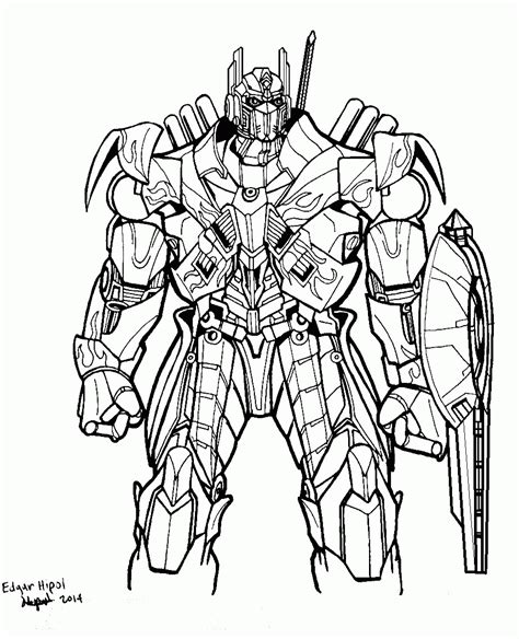 Transformers Age Of Extinction Coloring Pages Coloring Home