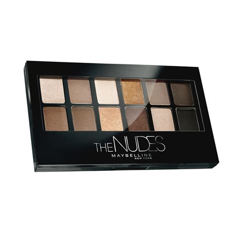 Maybelline New York The Nudes Palette D Ombres Paupi Res Nudes 12 G