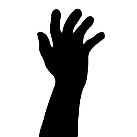 Hand Silhouette Cliparts Free Download