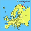 Where Is Murmansk On Map Russia | Images and Photos finder