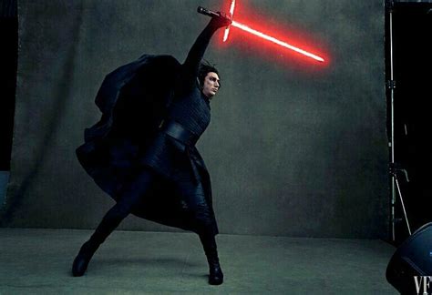 Strike A Pose Star Wars Kylo Ren Annie Leibovitz Adam Driver