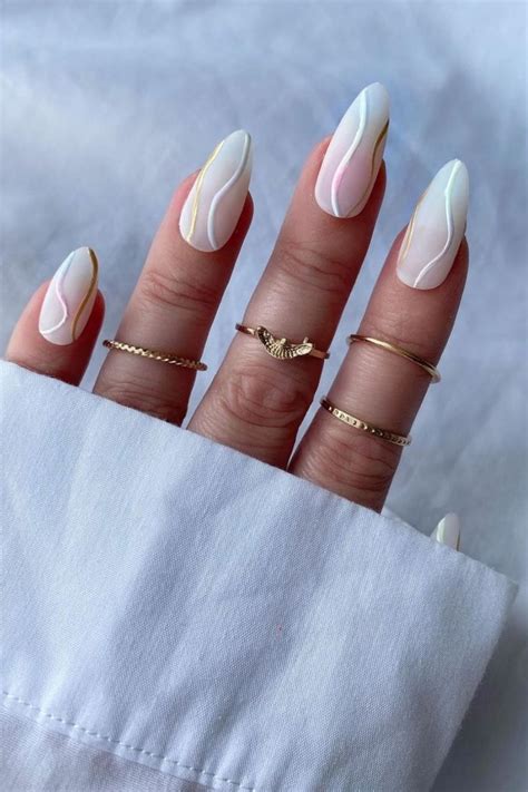Trendy Almond Nails Are One Of The Most Popular Nail Shapes Today For