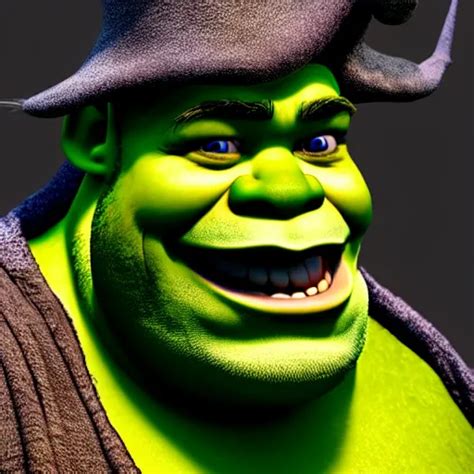 Shrek As Gandalf Highly Detailed Extremely High Stable Diffusion