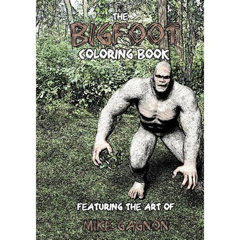 The Bigfoot Coloring Book Paperback