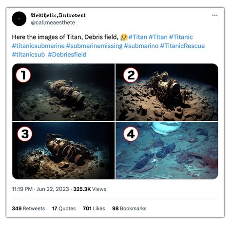Fact Check These Photos Do Not Show The Titan Subs Debris They Are