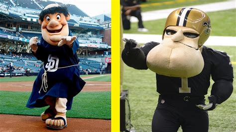 The Most Popular And Funny Sports Mascots Ever Seen Youtube
