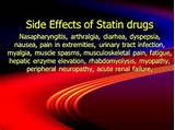 Side Effects Of Lipitor Statin Drugs