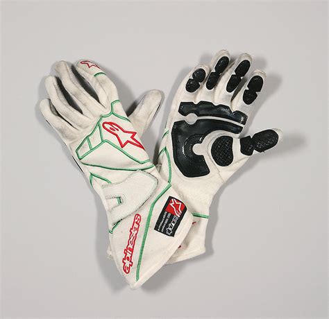 bonhams cars a pair of rubens barrichellos alpinestars gloves 2008