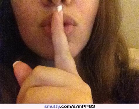 Michelletripson Sexy Amateur Selfshot Brunette Finger Mouth