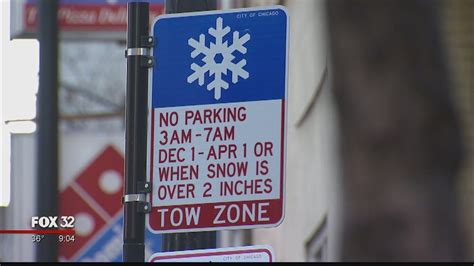Chicagos Overnight Winter Parking Ban Begins Thursday
