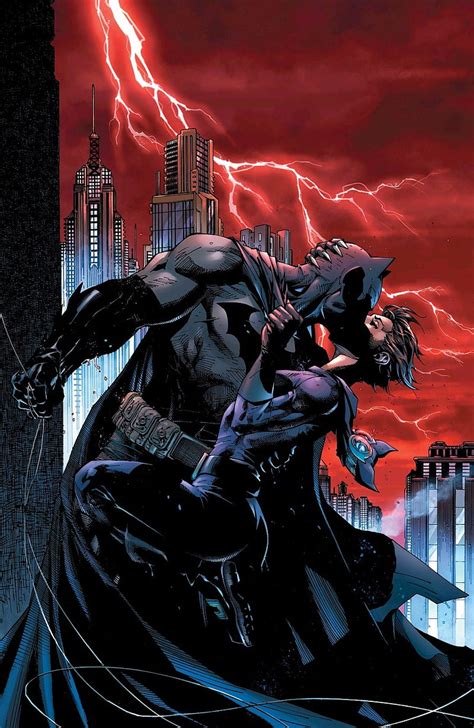 batman arkham city batman and catwoman kiss