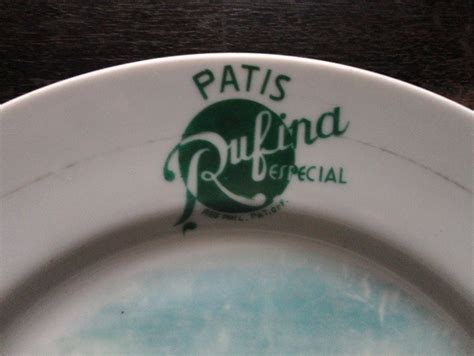 A Fly And A Flea 350 Advertique Rufina Patis Promo Plate