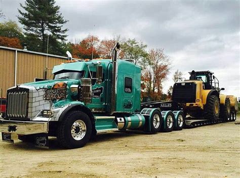 semitrckn — kenworth custom t800 heavy haul … big rig trucks big