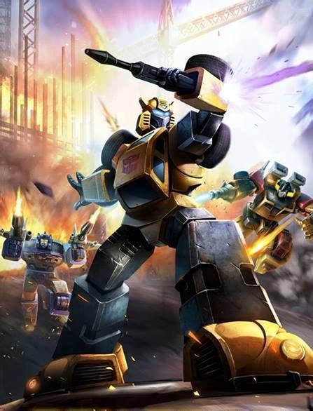 Autobot Bumblebee G1 Artwork From Transformers Legends Game