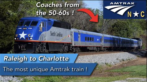 Amtrak Piedmont Service Across North Carolina With Amtraks Most